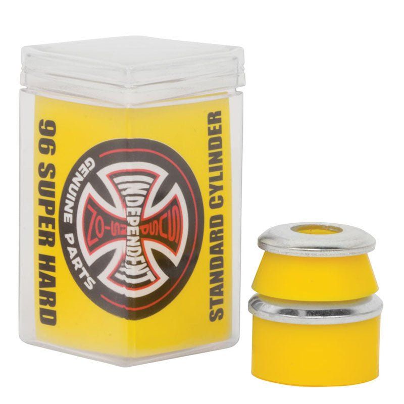 Independent Trucks Cylinder (96a) Super Hard Yellow  w/washers Skateboard Bushings