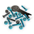 Independent Trucks Genuine Parts 1" Phillips w/tool Blue/Black Skateboard Hardware