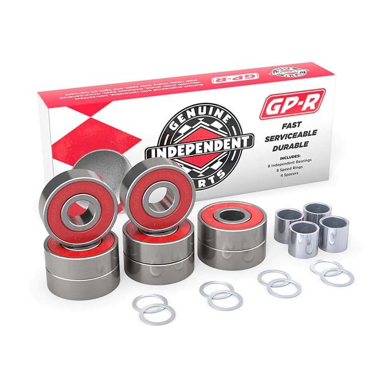 Independent Trucks GP-R Skateboard Bearings (8 Pack)