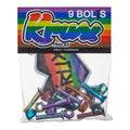 Krux Trucks 1" Krome Phillips Rainbow Skateboard Hardware