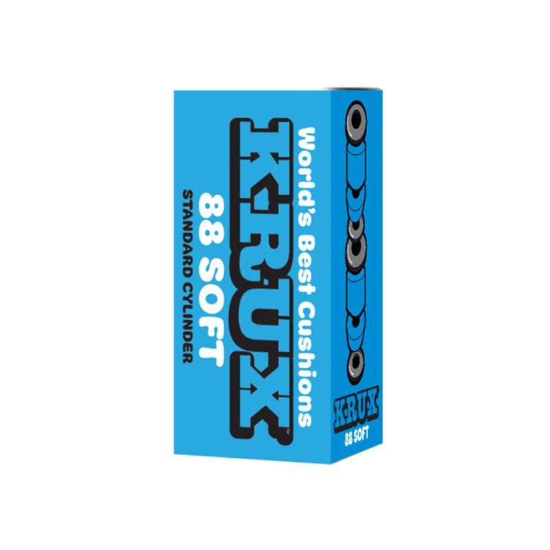 Krux Trucks (88a) Soft Worlds Best Cushions Blue Skateboard Bushings