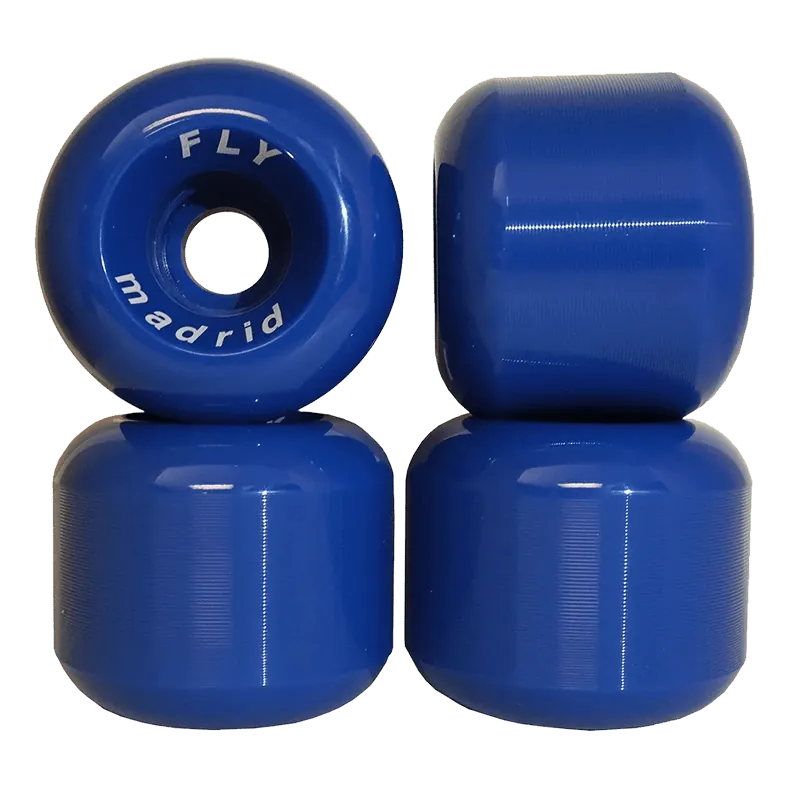 Madrid 60mm 90a Fly BLUE Skateboard Wheels 4pk