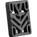 Mini Logo .50” 12.7mm High Rubber Black Skateboard Risers 2pk