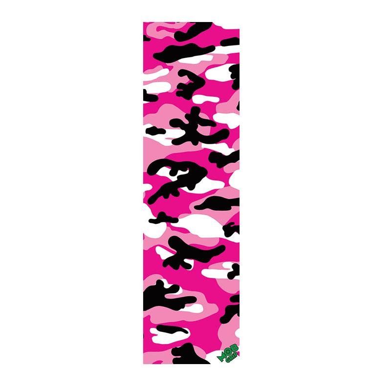 Mob Grip 9" x 33" Pink Camo Skateboard Grip Tape 1pc