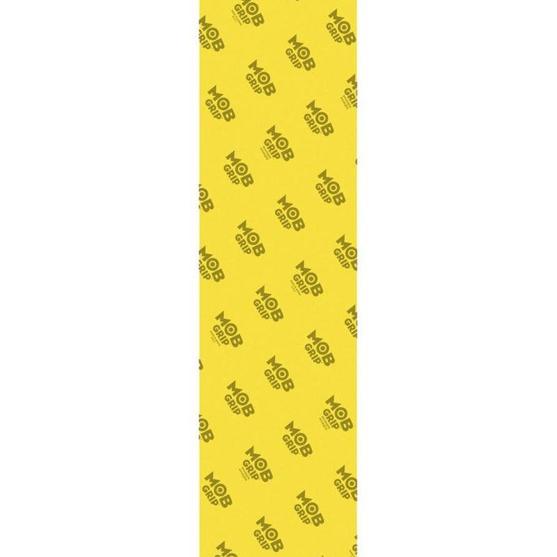 Mob Grip 9" x 33" Trans Clear Yellow Skateboard Grip Tape 1pc