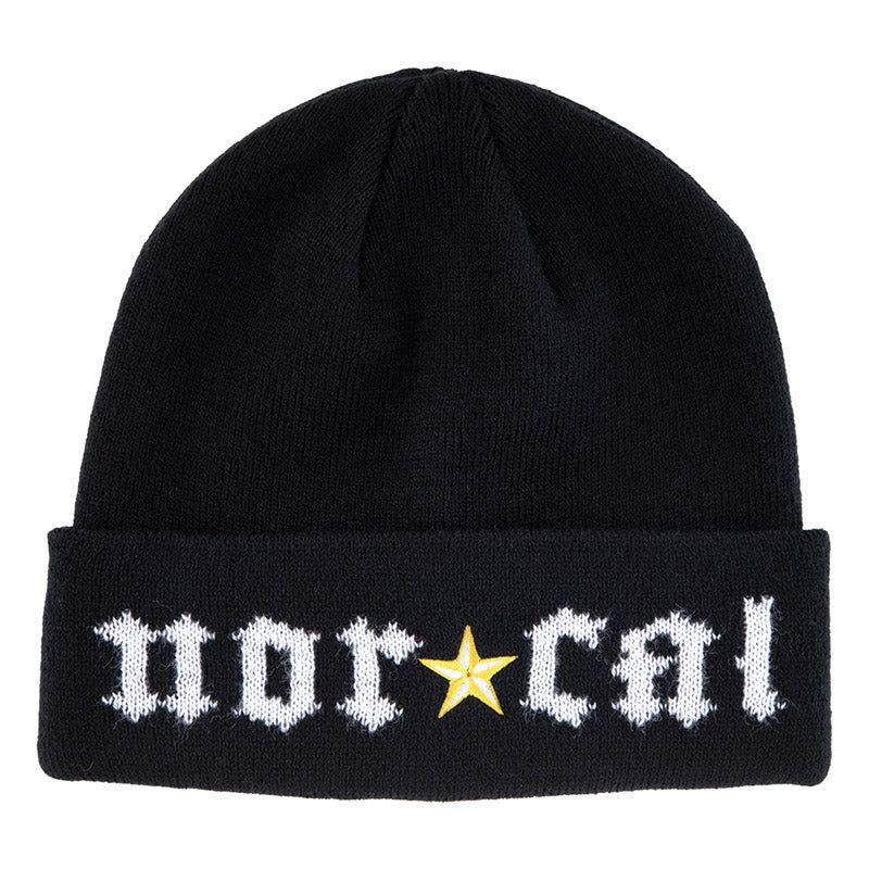 Nor Cal Medieval Beanie Long Shoreman Hat Black OS Unisex