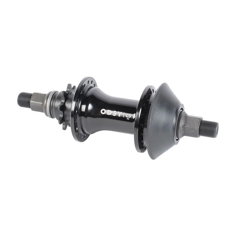 Odyssey C5 Cassette (Anodized Black) 14mm Black Rear Bicycle Hub