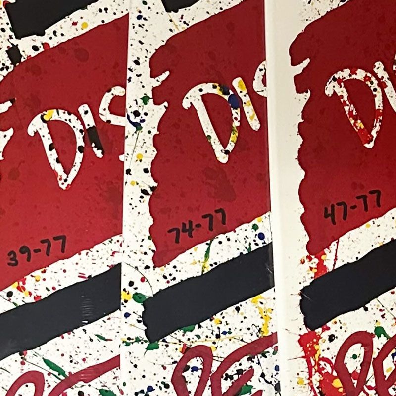 "OG" Magic Skateboards 9.5" x 32.5" DUANE PETERS Hand Splatter Painted Skateboard Deck