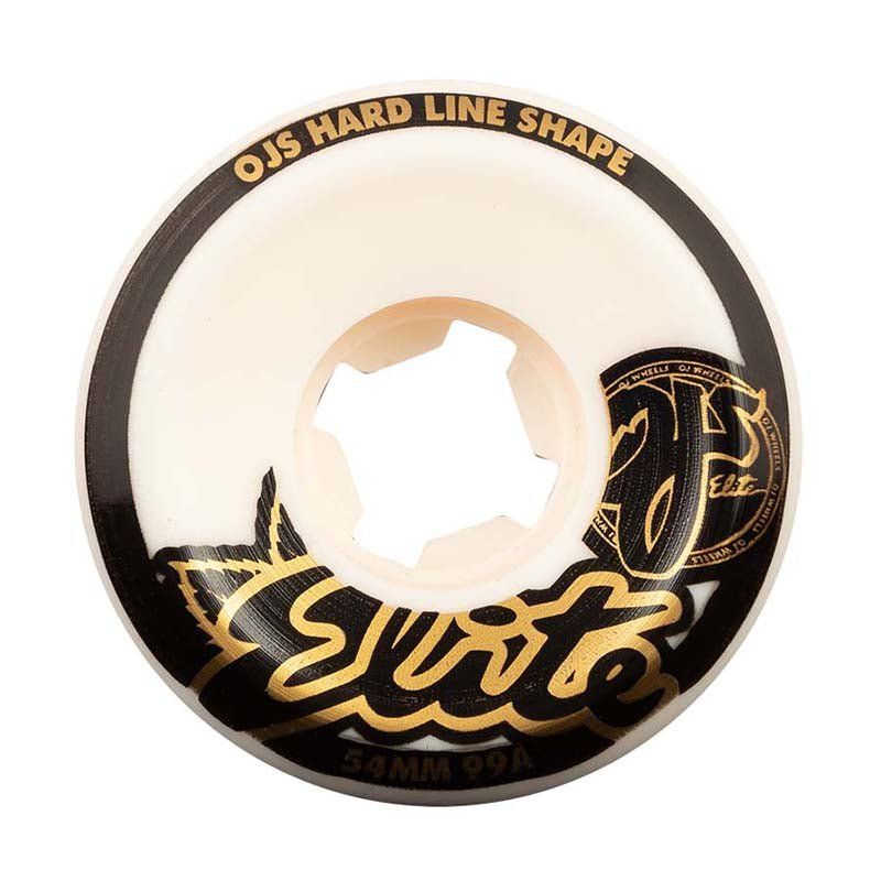 OJ 53mm 99a Elite Hardline Skateboard Wheels 4pk