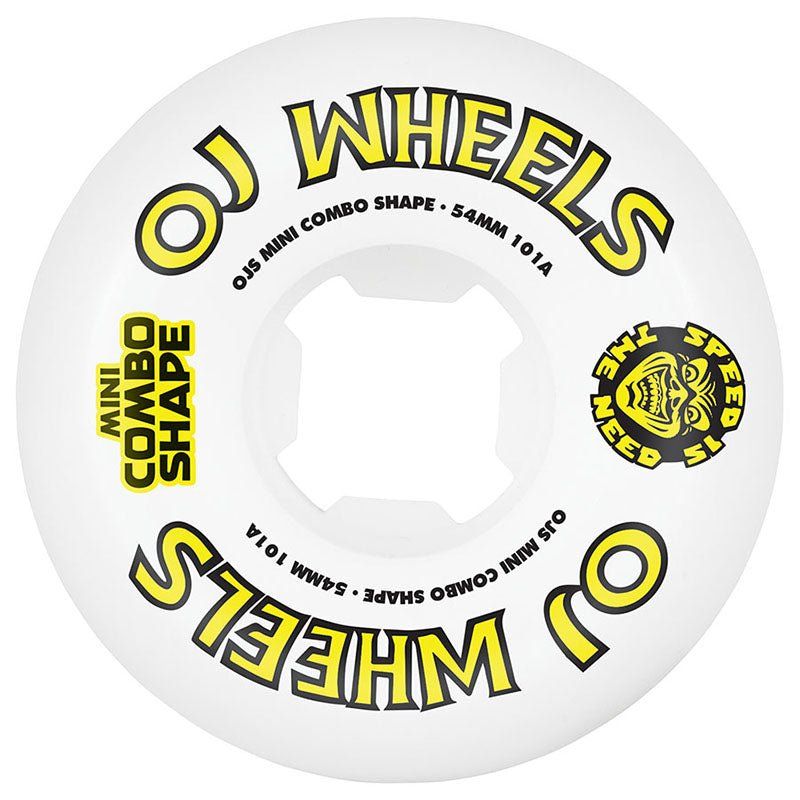 OJ 54mm 101a Team Line Original Mini Combo Skateboard Wheels 4pk