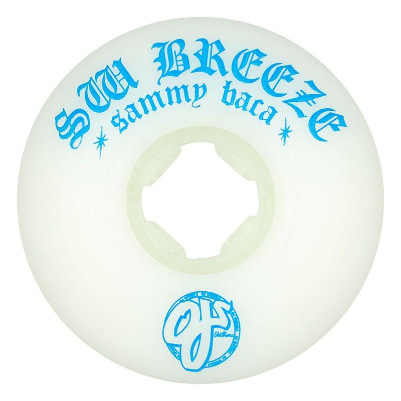 OJ 54mm 99a Sammy Baca Dog Fo Life Original White EZ EDGE Skateboard Wheels 4pk