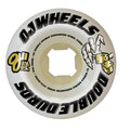 OJ 56mm 101a/95a Double Duro White Mini Combo Skateboard Wheels 4pk