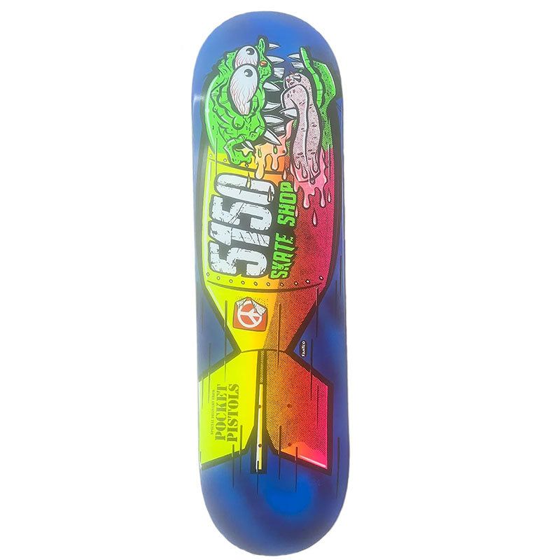 Pocket Pistols x 5150 Skate Shop Collab 8.5" Skateboard Deck A-13