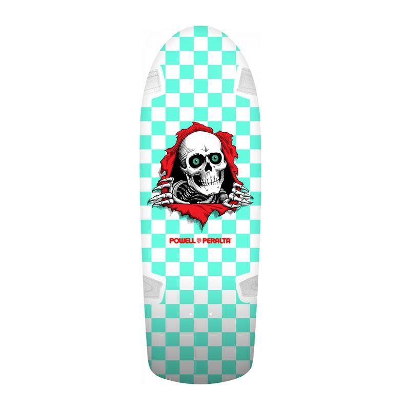 Powell Peralta 10" x 30" OG Ripper Checker Mint Skateboard Deck