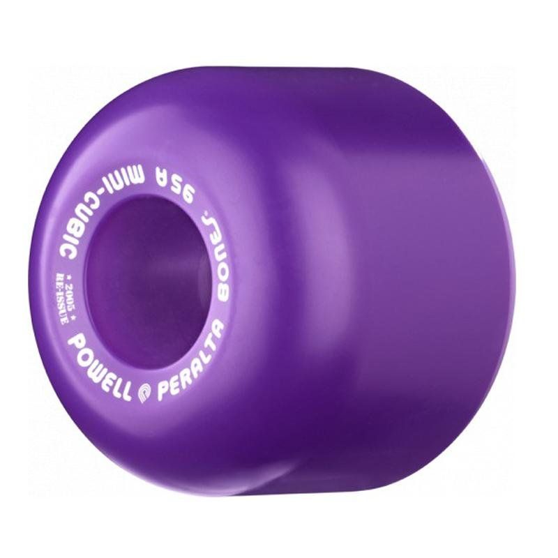 Powell Peralta 64mm 95a Mini-Cubic Purple Skateboard Wheels 4pk