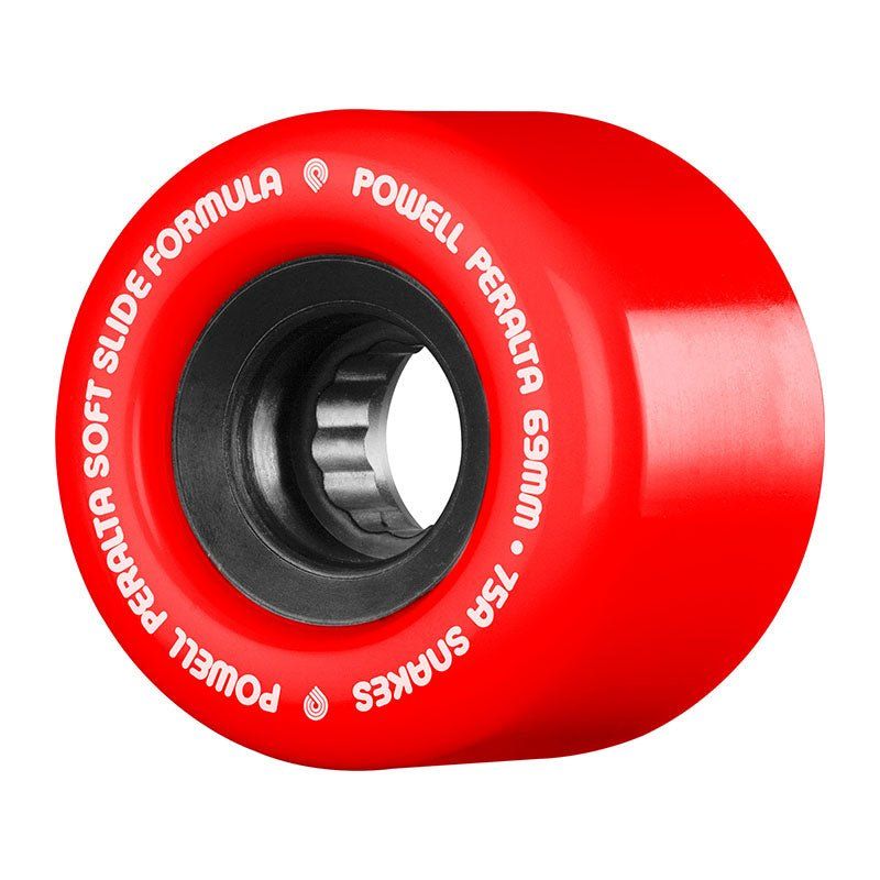 Powell Peralta 69mm 75a Snakes Red Skateboard Wheels 4pk