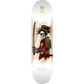 Powell Peralta 8.25" x 31.95" Sakura Yosozumi Onna-Bugeisha - White / Gold Foil - Skateboard Deck Shape 248