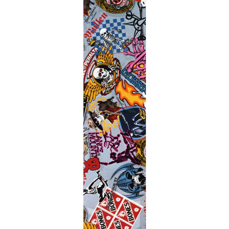 Powell Peralta 9" x 33" Grip Tape Sheet Collage 5 Skateboard Grip Tape 1pc