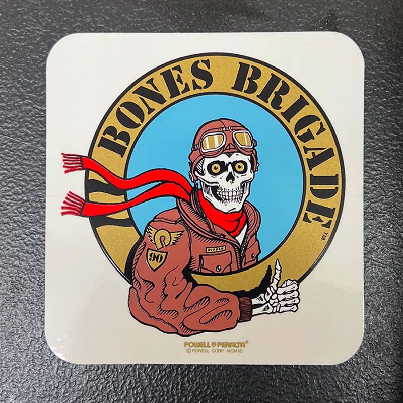 Powell Peralta Bones Brigade® Ripper Pilot Sticker Single