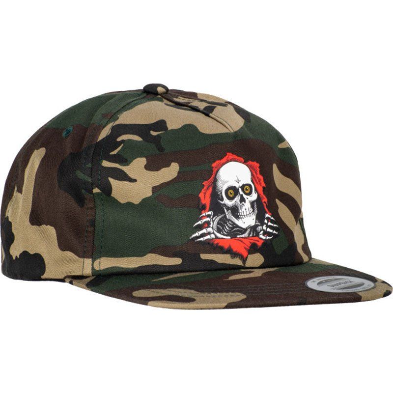 Powell Peralta Ripper "2" Snap Back Cap  Camo Hat