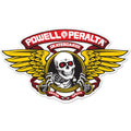 Powell Peralta Skateboards Winged Ripper 5 inch Single RED Die-Cut Sticker