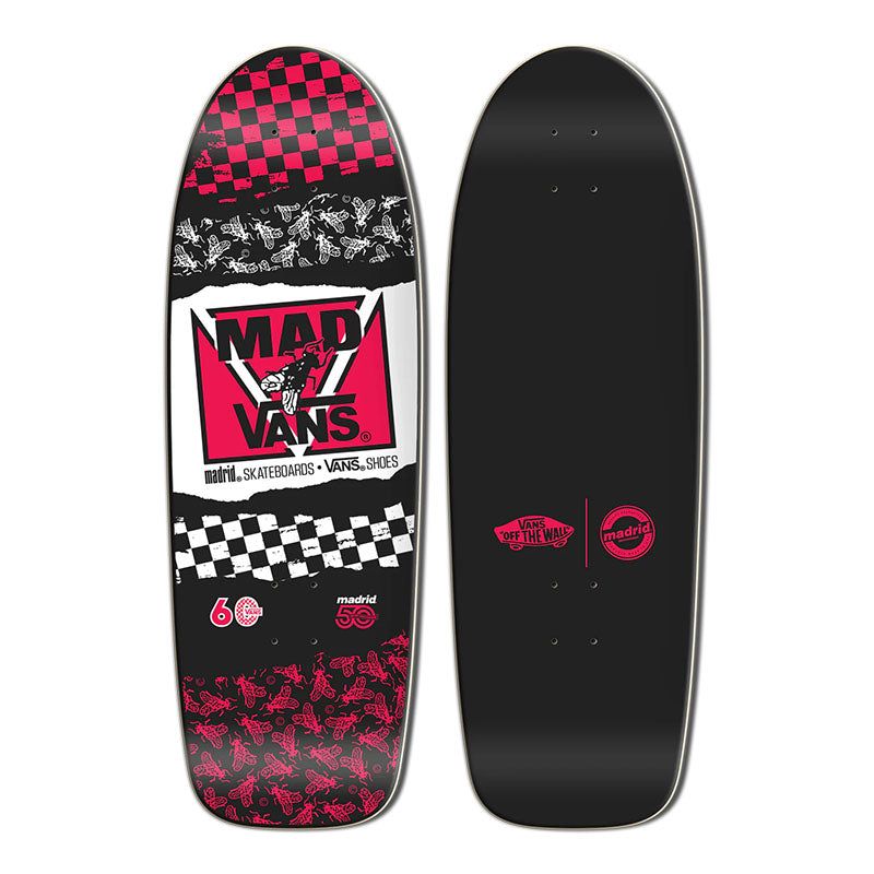 MADRID X VANS Limited 9.5" x 29.25" Skateboard Deck
