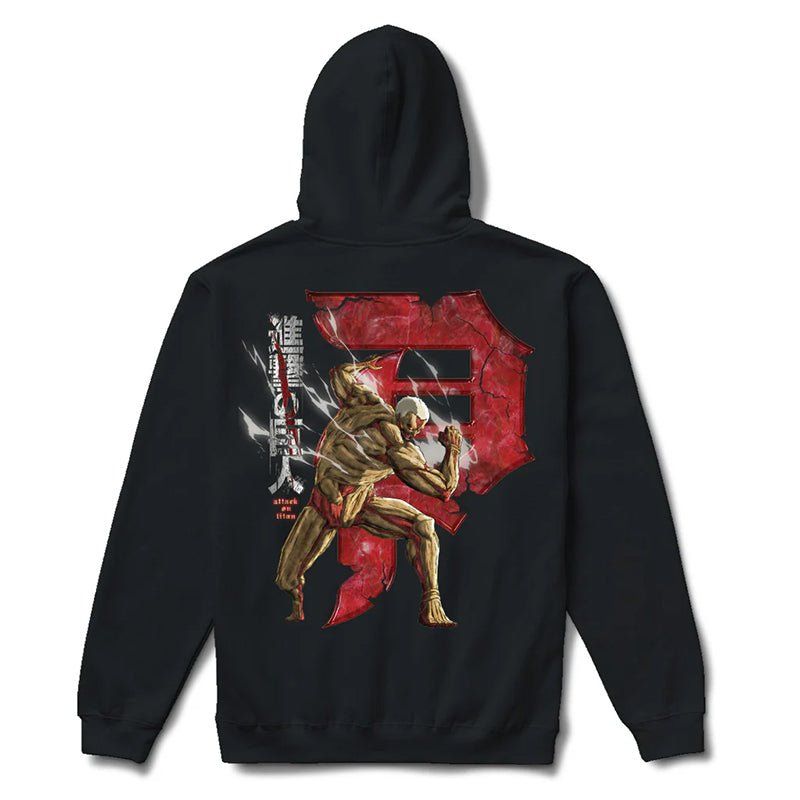 Primitive Attack On Titan ARMORED DIRTY P Hoodies