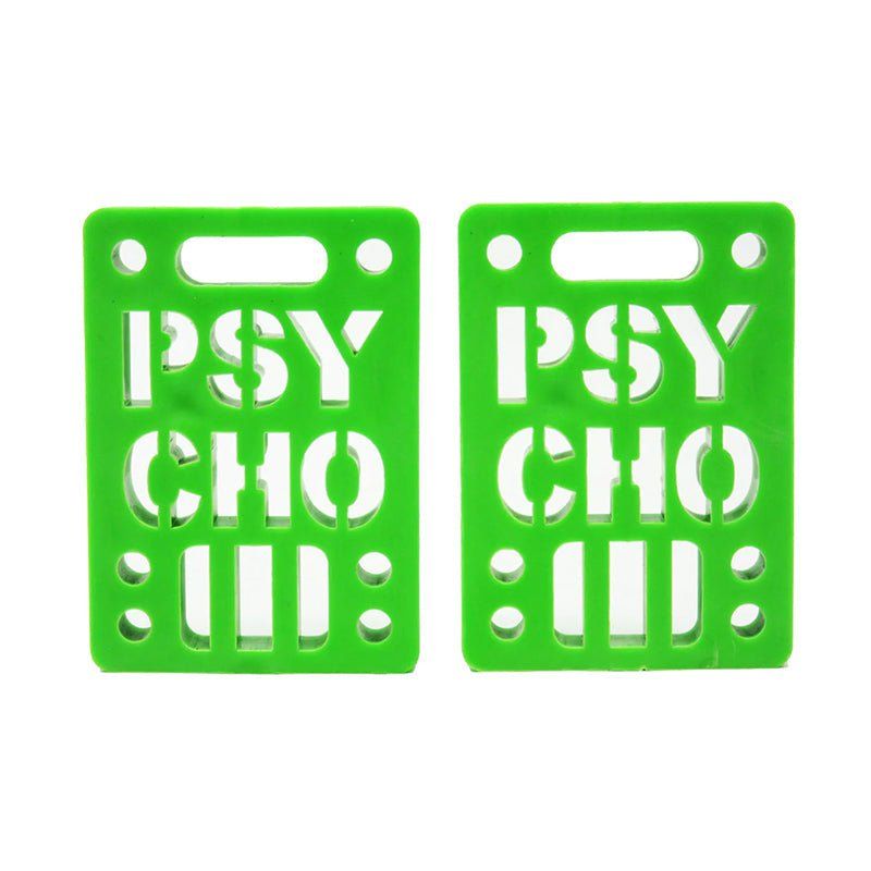 Psycho Soft 1/4" Skateboard Risers 2pk