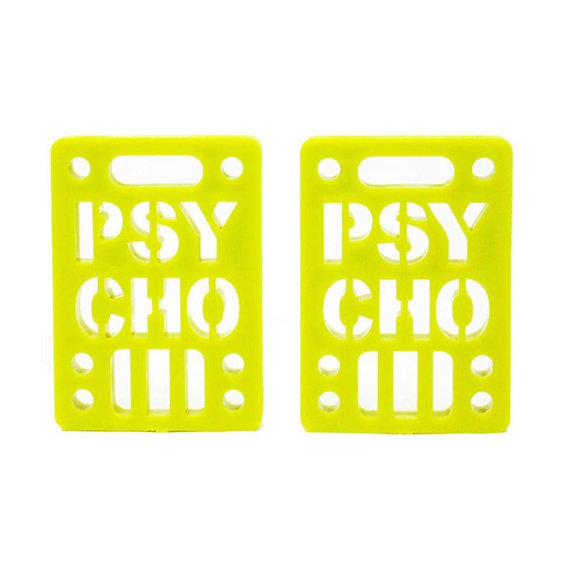 Psycho Soft 1/4" Skateboard Risers 2pk