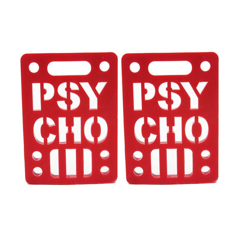 Psycho Soft 1/4" Skateboard Risers 2pk