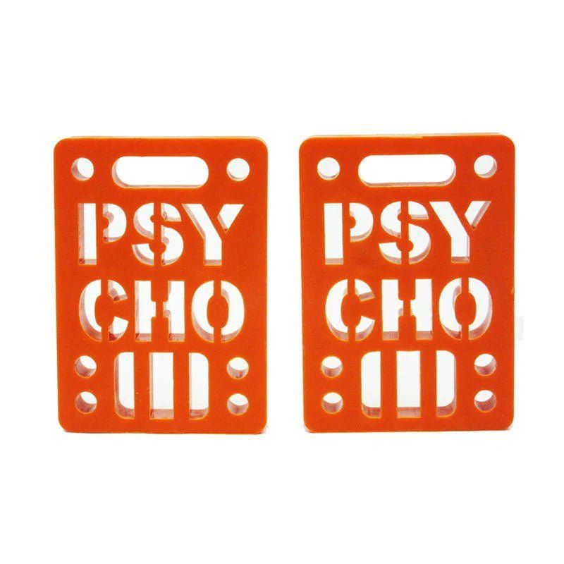 Psycho Soft 1/8" Skateboard Risers 2pk