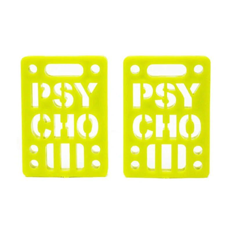 Psycho Soft 1/8" Skateboard Risers 2pk