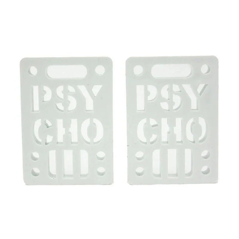 Psycho Soft 1/8" Skateboard Risers 2pk