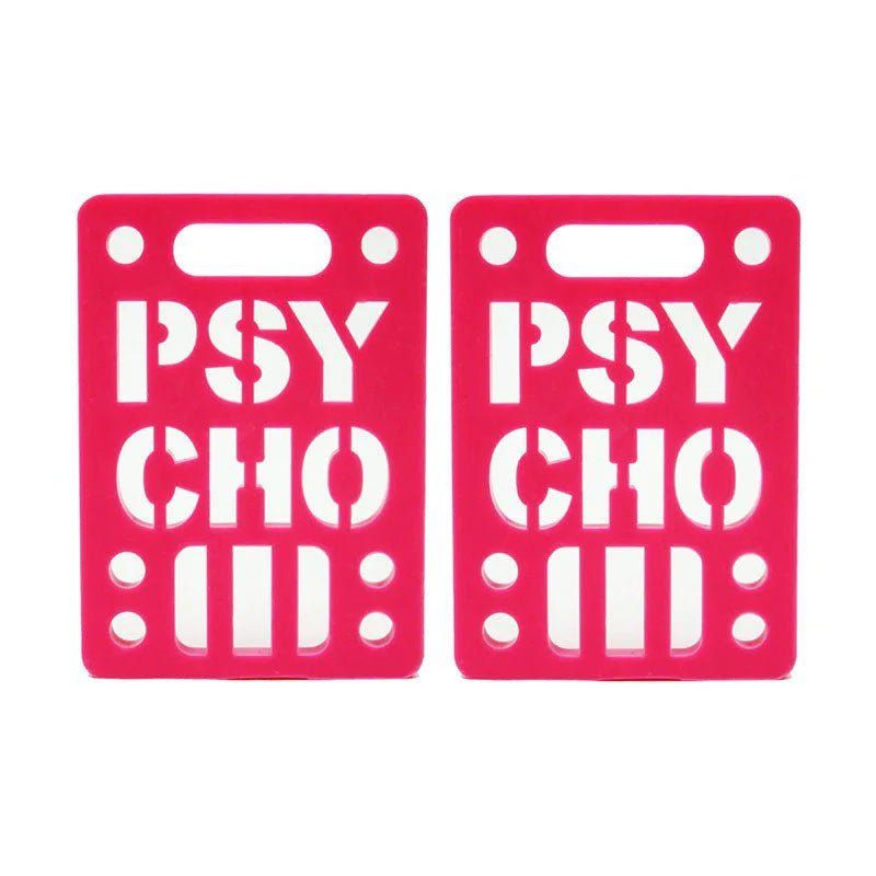 Psycho Soft 1/8" Skateboard Risers 2pk