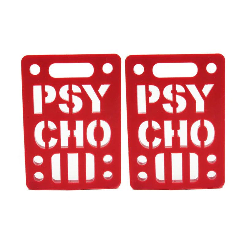 Psycho Soft 1/8" Skateboard Risers 2pk