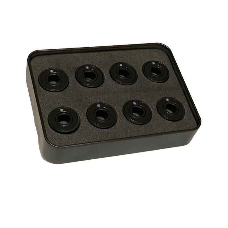 Quantum Atoms Ceramic Hybrid Series Skateboard Bearings (8 Pack)