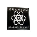 Quantum Bearing Science 2" Black Sticker