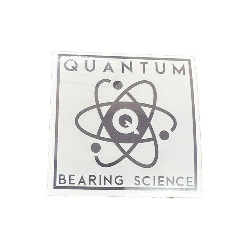 Quantum Bearing Science 2" Silver Sticker