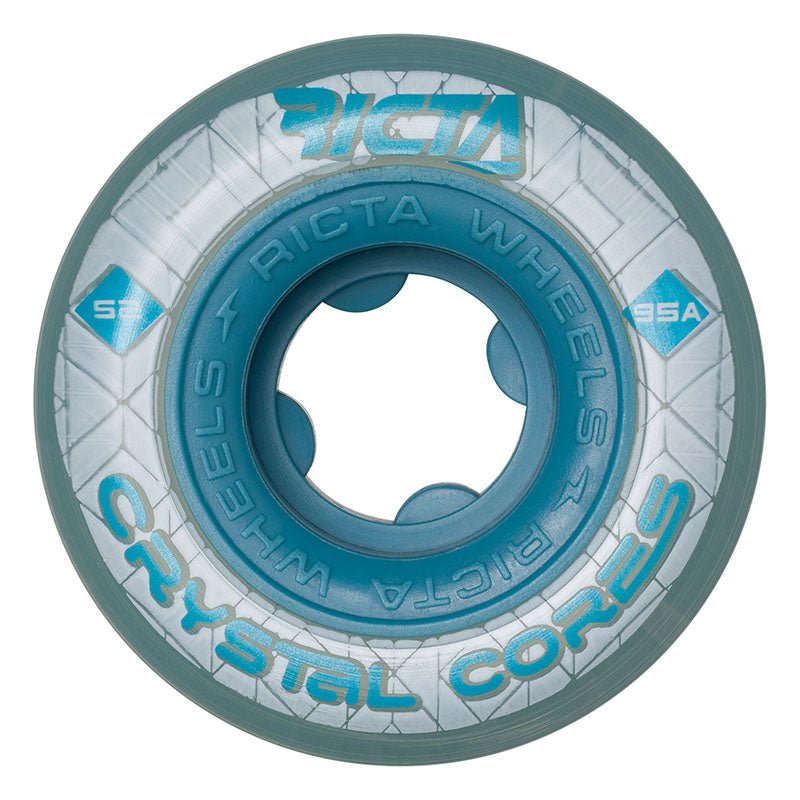 Ricta 52mm 95a  Crystal Cores Skateboard Wheels 4pk