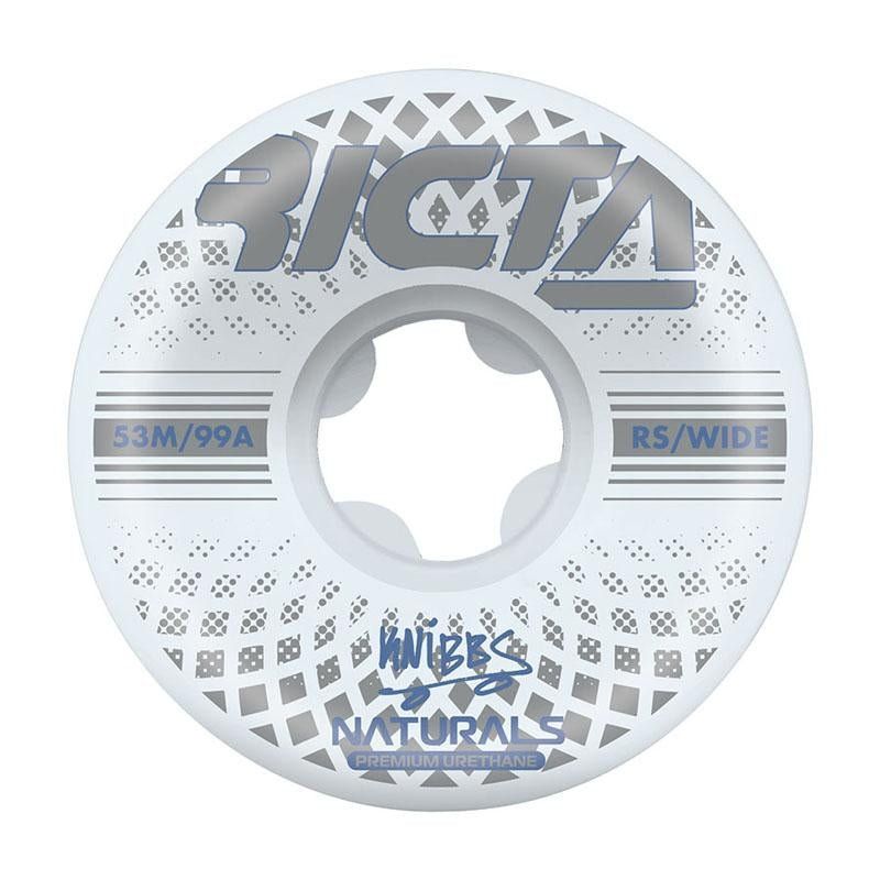 Ricta 53mm 99a Knibbs Reflective Naturals Wide Skateboard Wheels 4pk