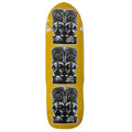 Royal Hawaiian Pool Service 9.75" x 32.25" TIKI Yellow Stain Skateboard Deck
