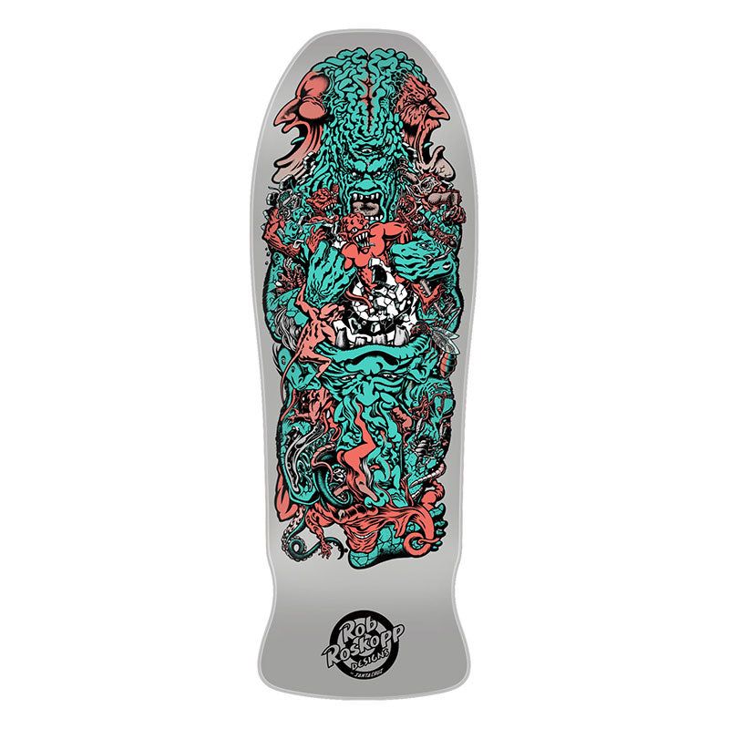 Santa Cruz 10.22" Rob Roskopp Five Reissue Skateboard Deck