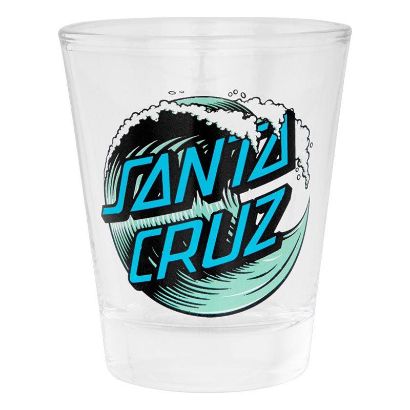 Santa Cruz 2oz Wave Dot Shot Glass
