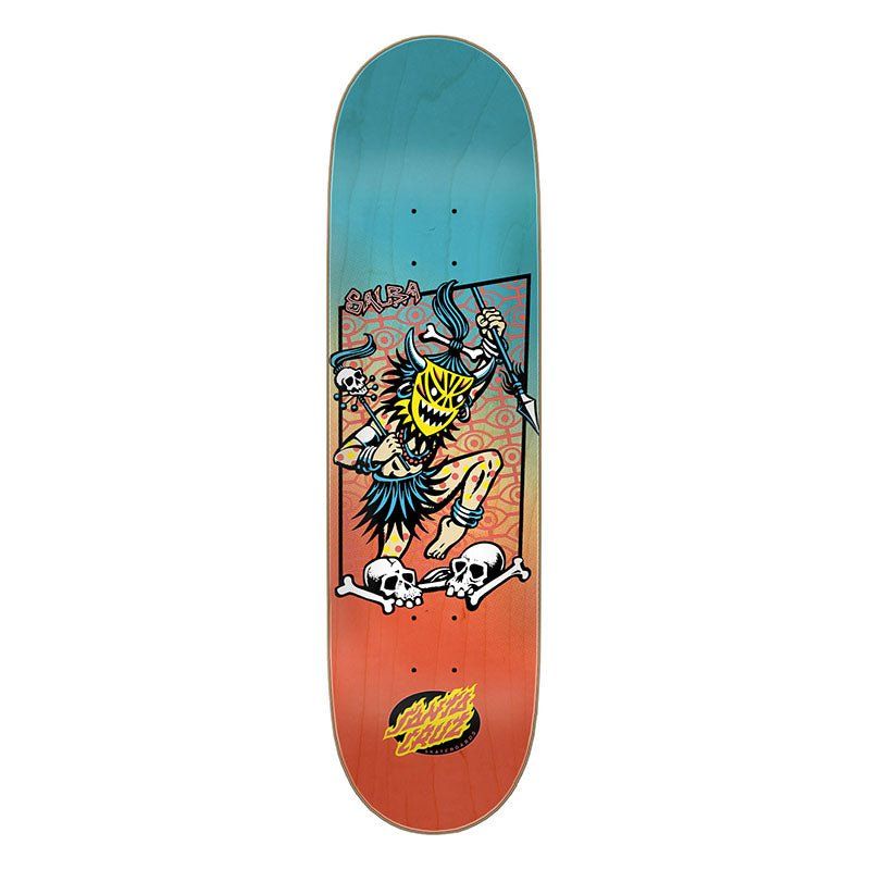 Santa Cruz  8.5" x 32.2" Salba Voodoo Frame Pro Skateboard Deck
