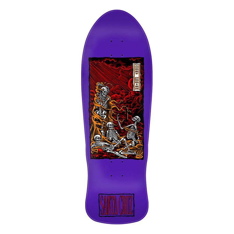 Santa Cruz 9.85" x 30" O'Brien Purgatory Reissue Skateboard Deck