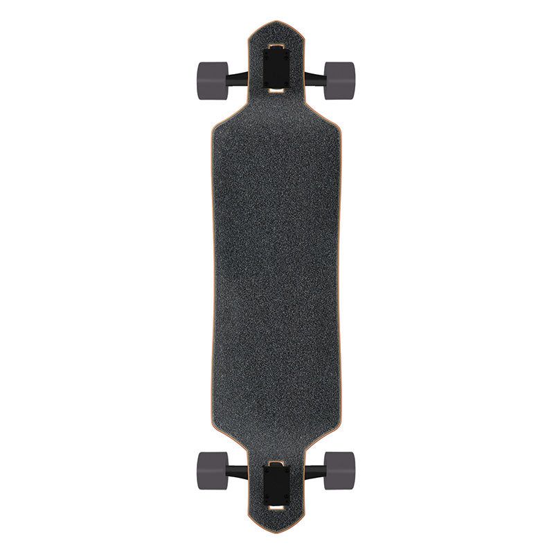 Santa Cruz Screaming Scratched Hand Dot 9.0" x 36" Drop Thru Cruiser Complete Longboard (Dylans Special)
