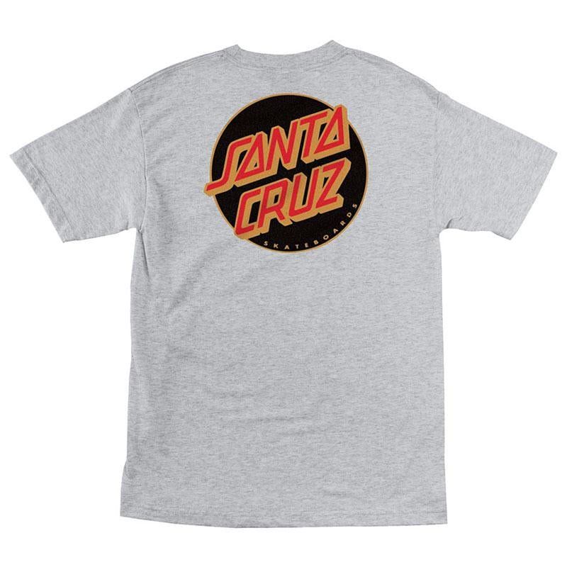 Santa Cruz Skateboards Classic Dot Regular Short Sleeve Mens T-Shirts