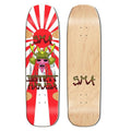 Santa Monica Airlines 9" x 33" BENNETT HARADA Tiger Samurai Natural Series 4 Skateboard Deck