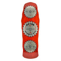 Schmitt Stix 10" x 30" Ripsaw Modern Concave RED STAIN Skateboard Deck