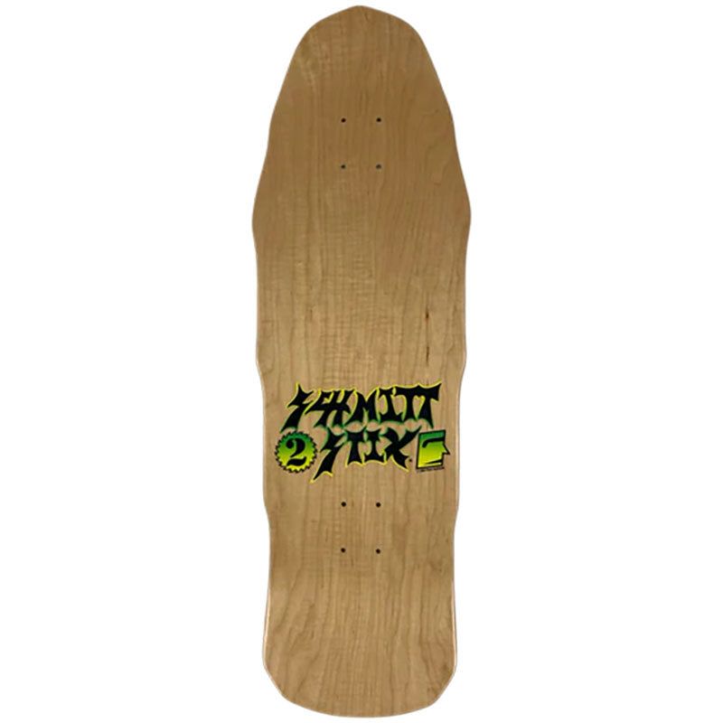 Schmitt Stix 10" x 31.75" Ripsaw 2 WHITE DIP Skateboard Deck
